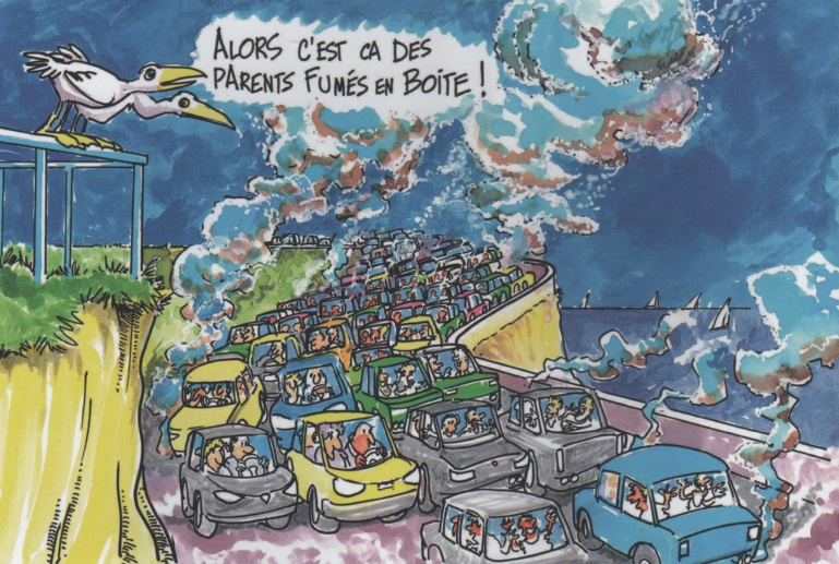 Parents fumés en boite