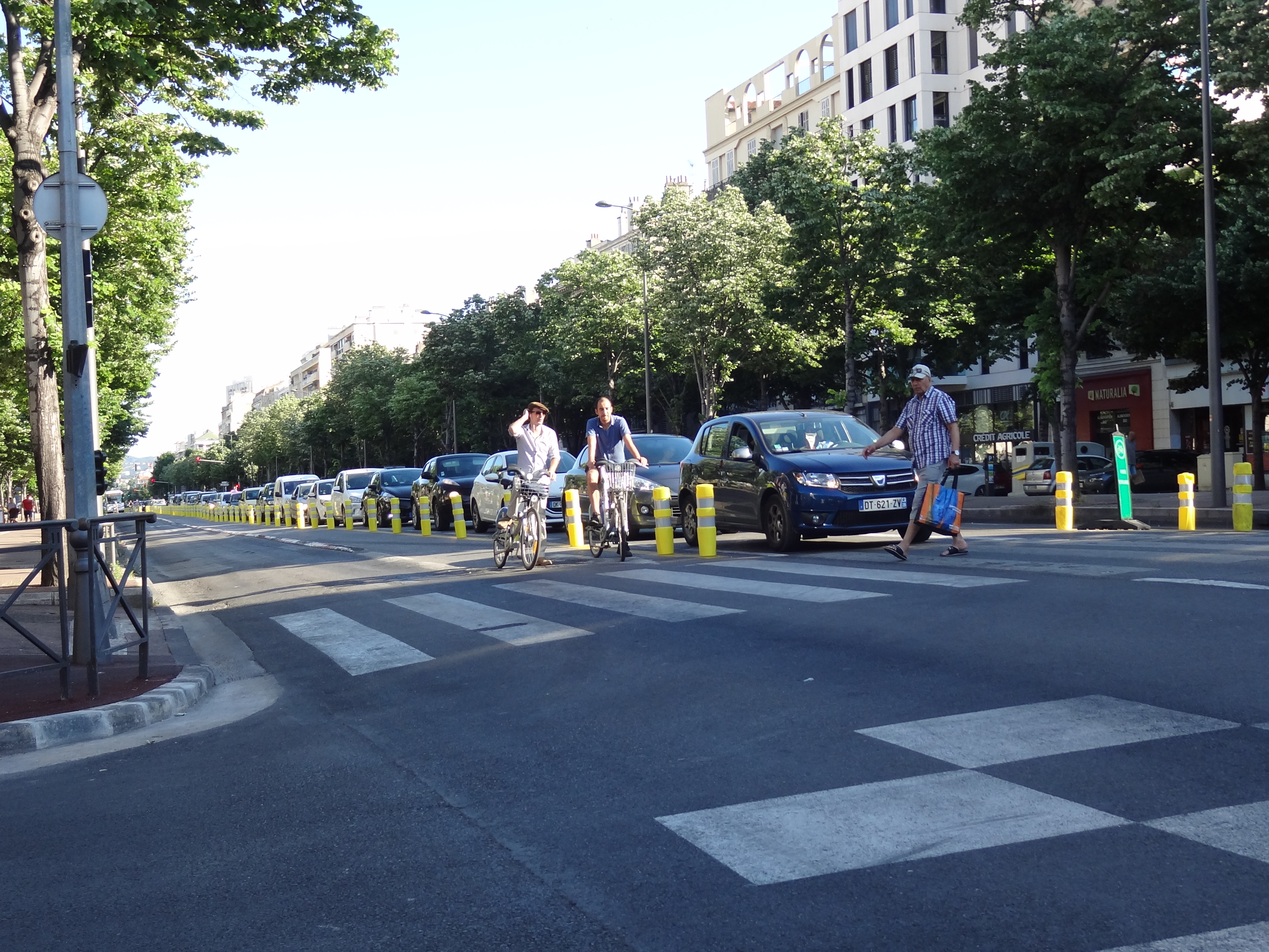 coronapiste, prado, marseille, vélo