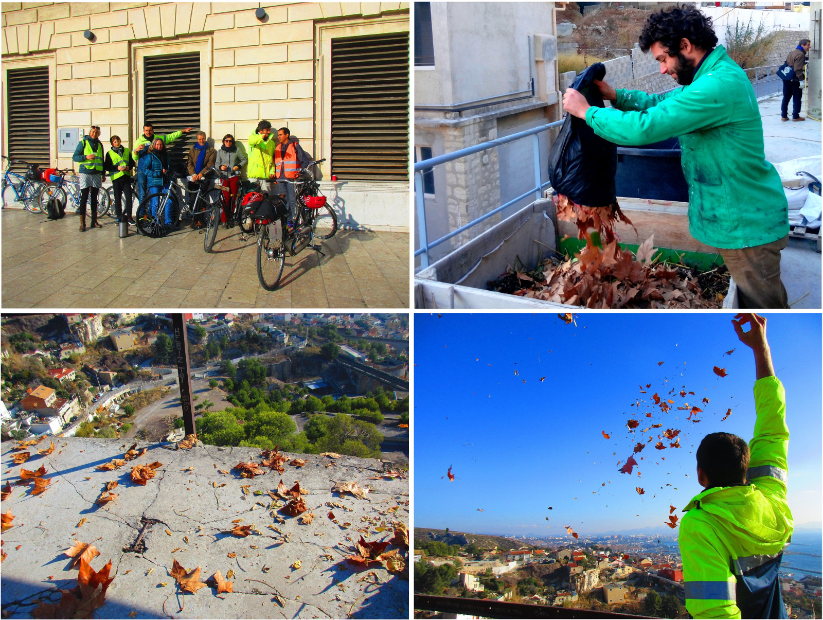 balade feuilles mortes 2017 vélo déviation