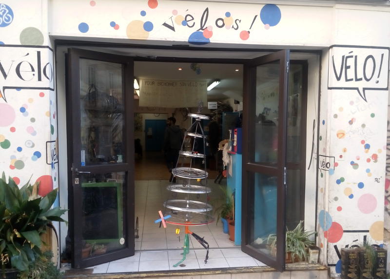 Arbredenoel cvv web, Collectif Vélos en Ville, Arbre de Noël, Noël, Marseille, Don