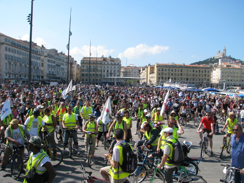 Collectif Vélos en Ville Fête du Vélo Marseille 2014 Parade
