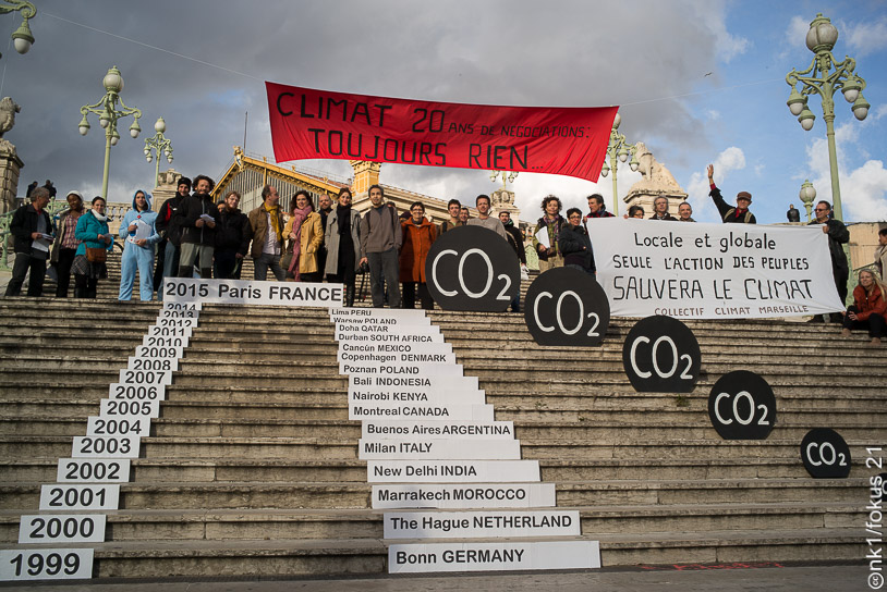 Collectif Vélos en Ville Marseille Alternatiba'ïoli 2015 COP21