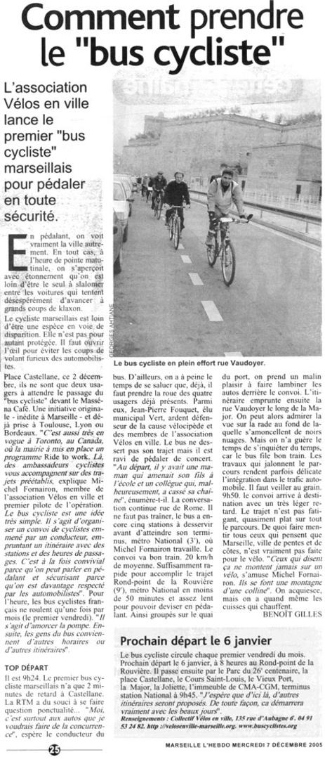 2005.12.07.MarseillelHebdo. Comment prendre le bus cycliste 463x1080
