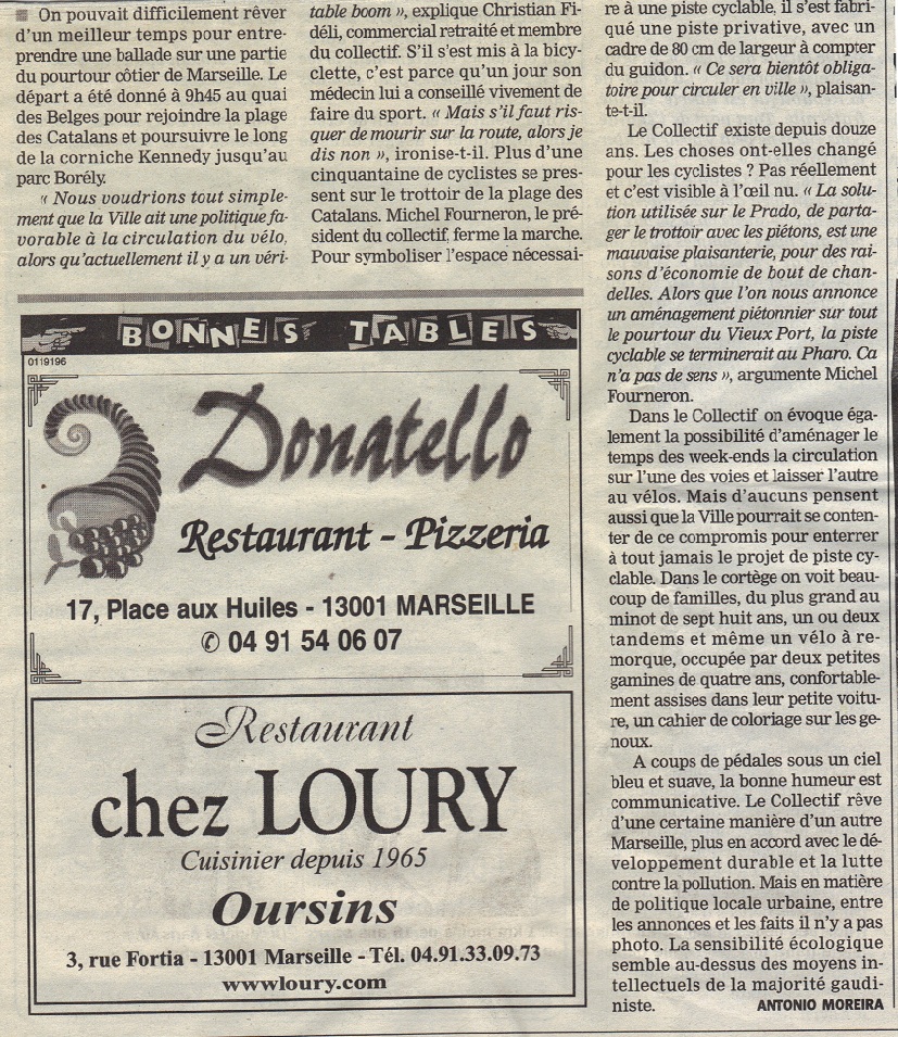 2009.03.16.La Marseillaise2.Marseille à vélo cest pas un cadeau