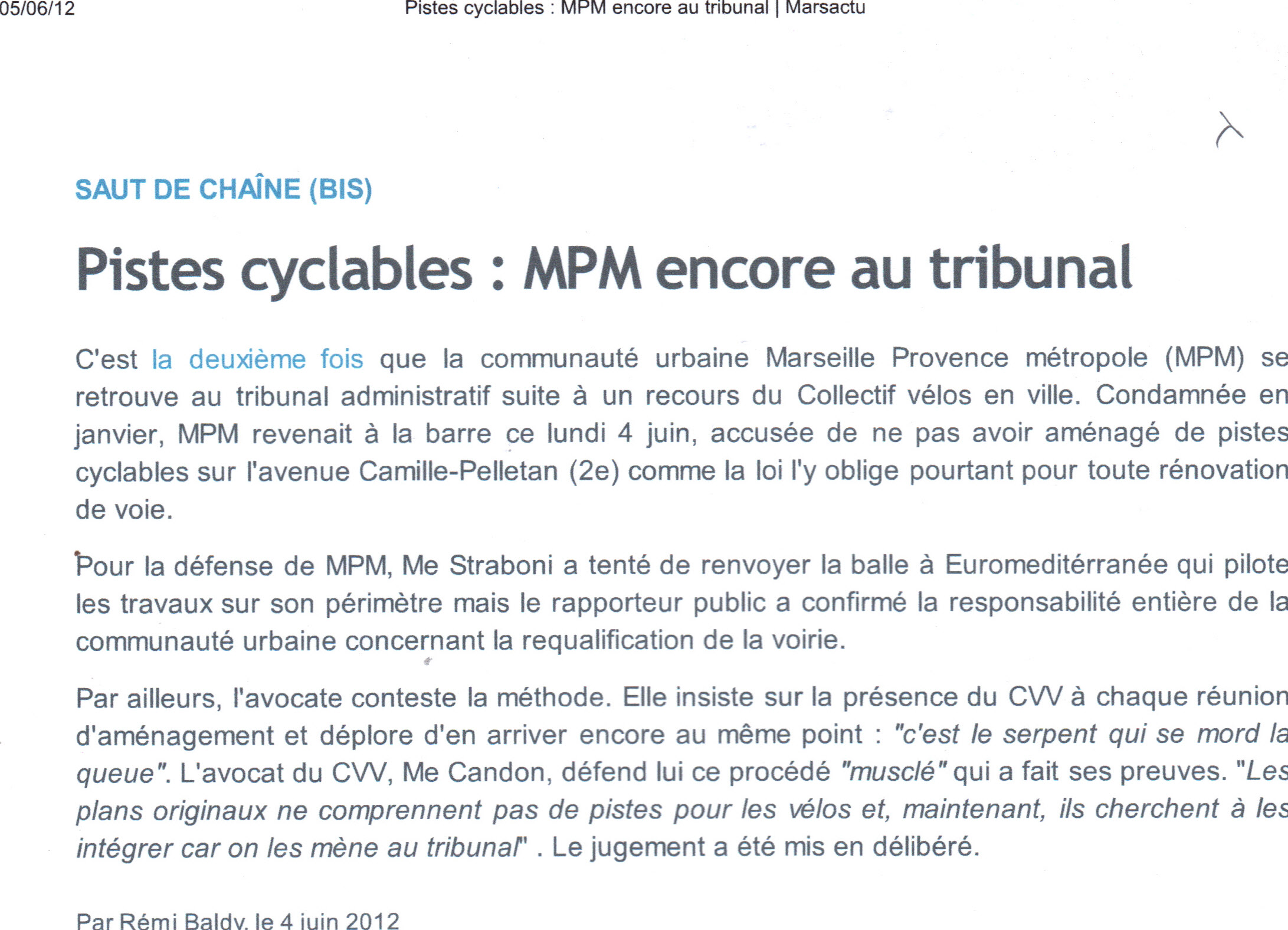 2012.06.04.Marsactu.Pistes cyclables