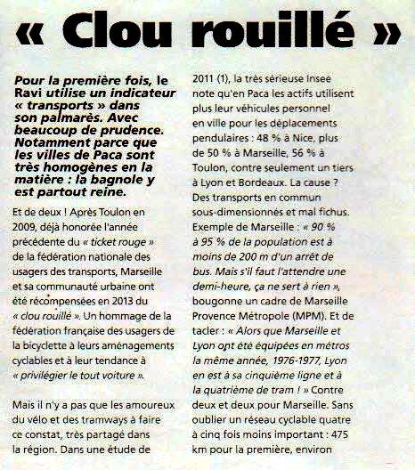 Collectif Vélos en Ville Municipales 2014 Aménagement cyclable Table ronde Livre blanc Questionnaire USES