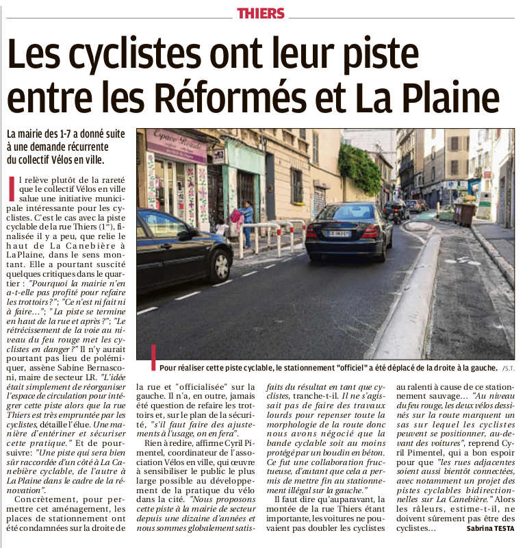 La Provence 31 mai 2018