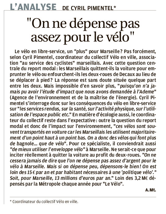 La Provence 9 février 2019