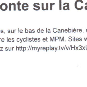 Vélos : la tension monte sur la Canebière - Collectif Vélos en Ville