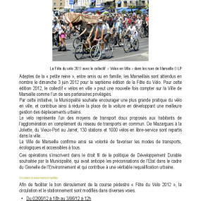 Wiki2D La Provence 1er juin 2012 - Collectif Vélos en Ville