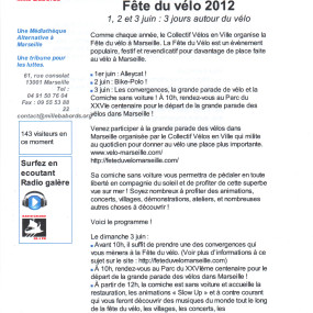 1000 babords juin 2012 - Collectif Vélos en Ville