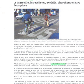 Libération 23 mars 2012 - Collectif Vélos en Ville