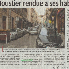 La Provence 1er avril 2012 - Collectif Vélos en Ville