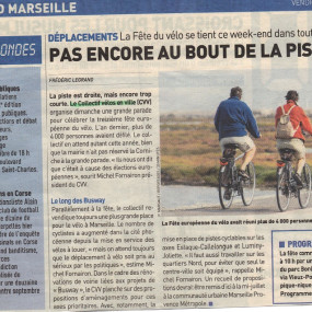 20 minutes 5 juin 2009 - Collectif Vélos en Ville
