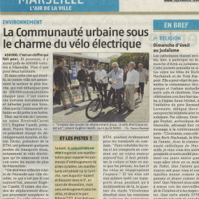 La Provence 21 septembre 2009 - Collectif Vélos en Ville