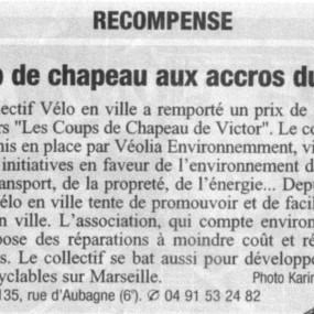 La Provence 23 juillet 2005 - Collectif Vélos en Ville