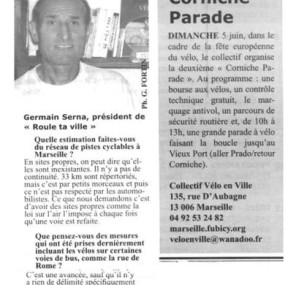 Marseille La Cité mai 2005 - Collectif Vélos en Ville