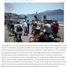 Zibeline, 3 juin 2013 - Collectif Vélos en Ville