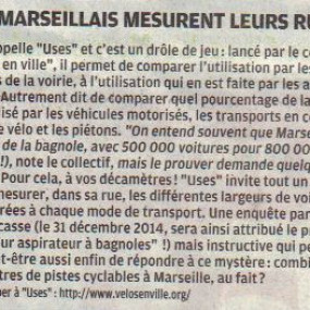La Provence, 11 janvier 2014 - Collectif Vélos en Ville