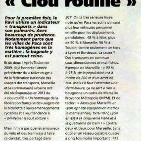 Le Ravi N°114, janvier 2014 - Collectif Vélos en Ville