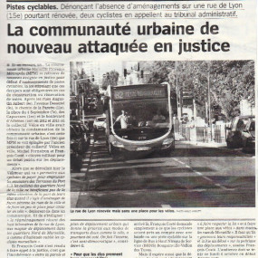 La Marseillaise, 6 octobre 2014 - Collectif Vélos en Ville