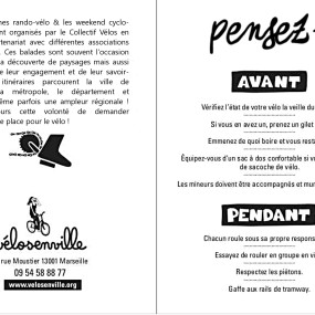 Le programme 2017 des dimanches rando-vélo et des weekends cyclo-camping - Collectif Vélos en Ville