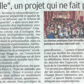 La Provence, 27 janvier 2018 - Collectif Vélos en Ville