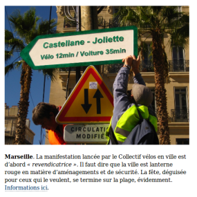 Blog du Monde, "L'interconnexion n'est plus assurée", 26 mai 2018 - Collectif Vélos en Ville