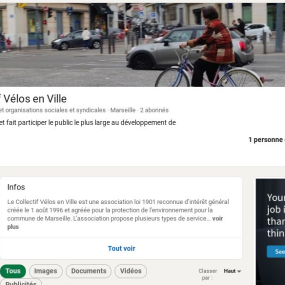 Le Collectif Vélos en Ville est sur Linkedin ! - Collectif Vélos en Ville
