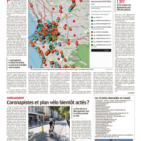 La Provence, 26 mars 2021 - Collectif Vélos en Ville